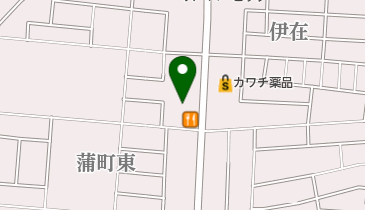 よつば整骨院の地図画像