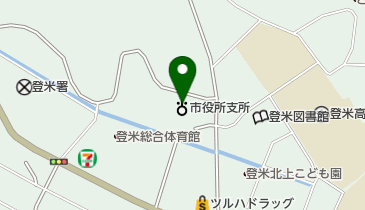 社団法人登米市観光物産協会の地図画像