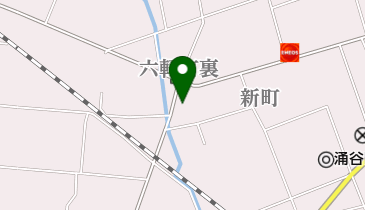 美容室くれよん涌谷店の地図画像