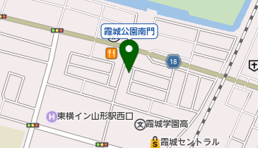 カメラのトラヤ山形本店の地図画像