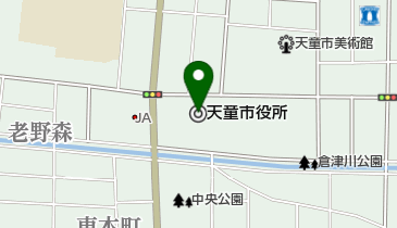 天童市職員労働組合の地図画像