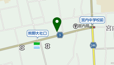 高庄呉服店の地図画像