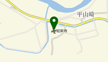 如来寺の地図画像