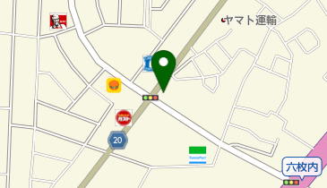 髪工房キープ泉店の地図画像