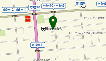 司株式会社の地図画像