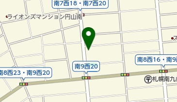 イルカ薬局南円山店の地図画像