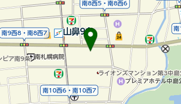シルバーハイツ中島公園の地図画像