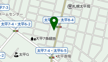 太平動物病院の地図画像