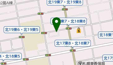 日本共産党 札幌東区地区委員会の地図画像