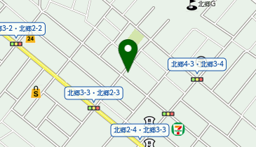 北郷親栄町内会連絡協議会の地図画像