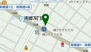 花いちや南郷7丁目店の地図画像