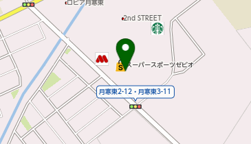 シーパラダイスピコゼビオ店の地図画像