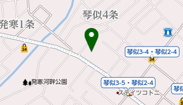 色彩メンタルサポートの地図画像