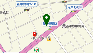 ビューティーケアスタジオ・マシェリの地図画像