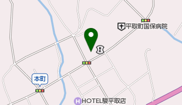 平取聖公会の地図画像