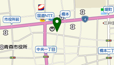 テルウェル東日本株式会社青森支店の地図画像