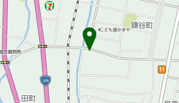 メナード化粧品の地図画像