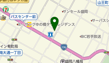 まごころ薬局の地図画像