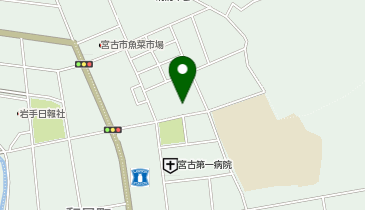 社会福祉法人地域活動支援センターみやこの地図画像