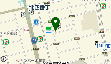 おいで薬局仙台店の地図画像