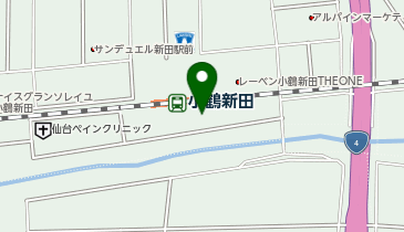 オートワークス・ゲームウエアの地図画像