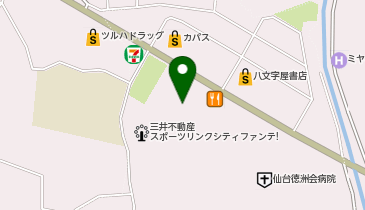 アイスリンク仙台の地図画像