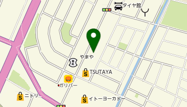 めがね・補聴器のセガワの地図画像