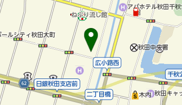 秋田バリアフリーネットワーク(NPO法人)の地図画像