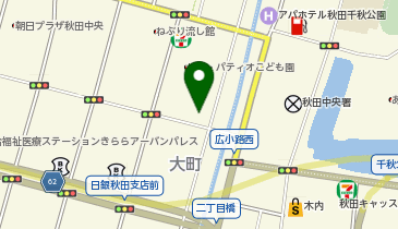 あきたデザインサポート有限責任事業組合の地図画像