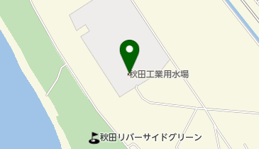 羽後ウォーターの地図画像