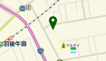 ハートフルケア秋田の地図画像