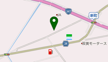 みちのく葬祭ホールやすらぎの地図画像