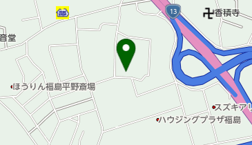 轍産業株式会社福島事業所の地図画像