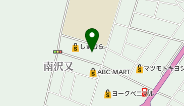 ビクトリーダスカフェ福島西店の地図画像