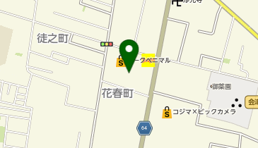 うさちゃんクリーニングヨークベニマル花春店の地図画像