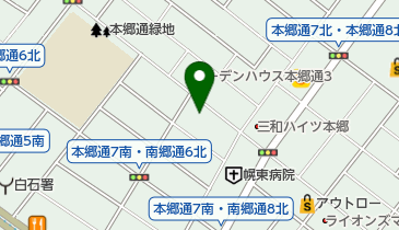 バーリーズフラワーの地図画像