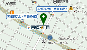 美容院トキメキ(心花)の地図画像