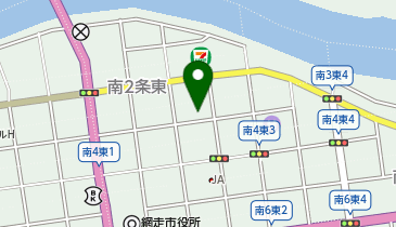 網走桂福祉会 サルビアの地図画像