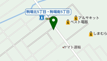 アメリカンキッズウェアーがきんちょの地図画像