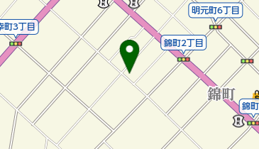 岡谷クリーニング店の地図画像