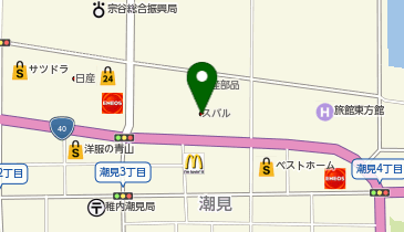 スバルショップ稚内の地図画像