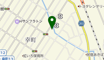 メナード化粧品富良野東代行店の地図画像