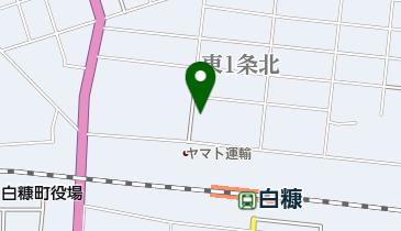 白糠町役場 白糠町地域活動支援センター太陽の家の地図画像