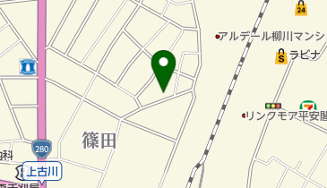 アトリエピースの地図画像