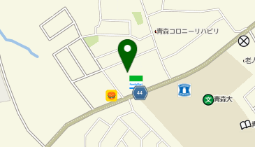 メナードフェイシャルサロンヨコウチの地図画像