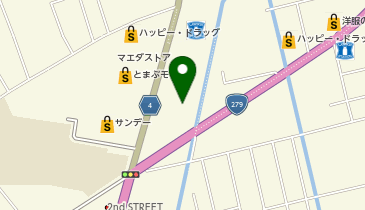 100円ショップセリア むつ店の地図画像