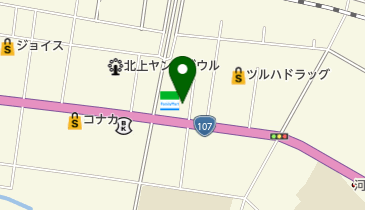 エステティックサロンキララ北上の地図画像