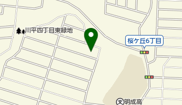 飯川牛乳店の地図画像