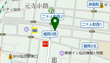 宮城県仙台市宮城野区二十人町の法人一覧 - NAVITIME