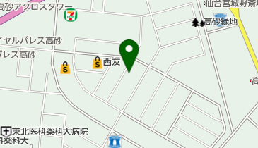 たろう動物病院の地図画像